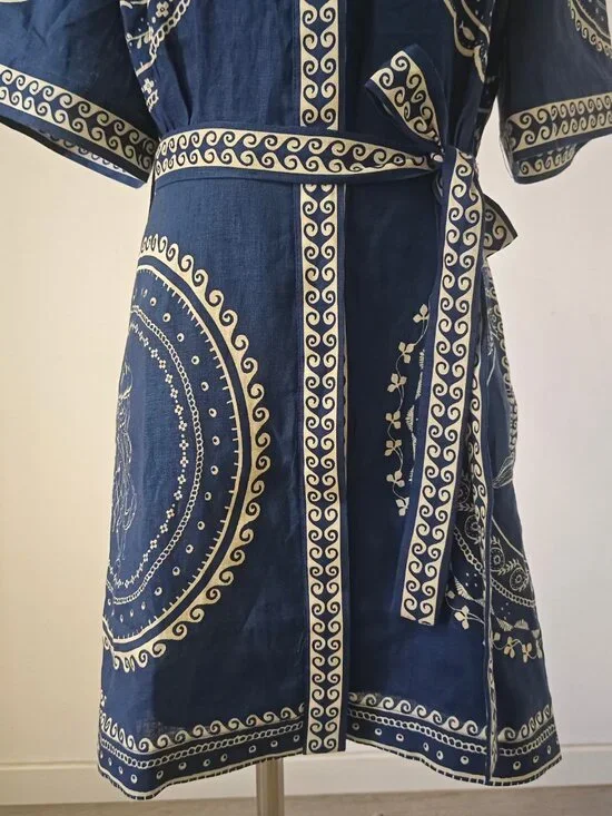 Alemais Oceane Mini Dress US 8 - Picture 8 of 12